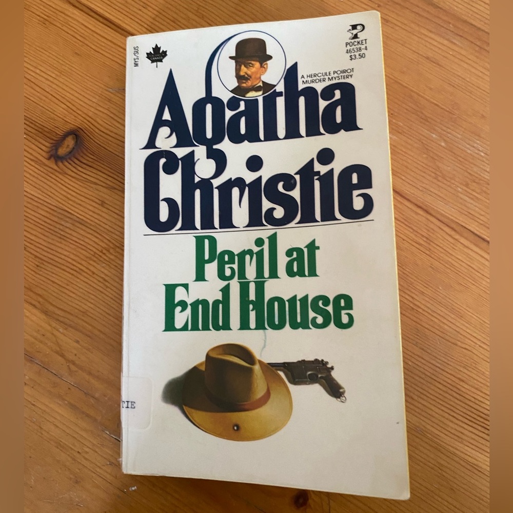3 for 15$! Agatha Christie 'Peril at End House' Paperback.